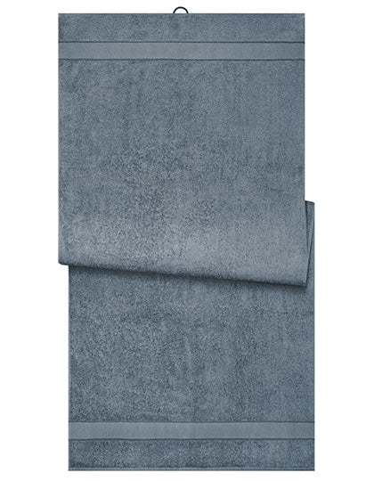 Sauna Sheet in Graphite, Größe 70 x 180 cm