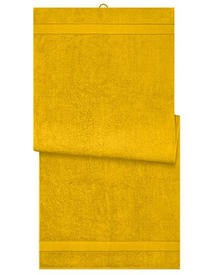 Sauna Sheet in Yellow, Größe 70 x 180 cm