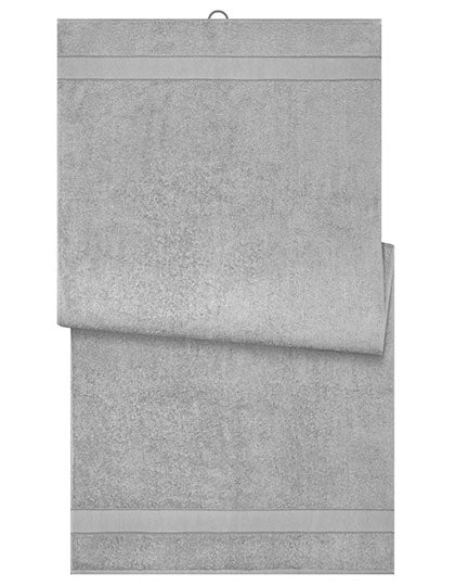 Bath Sheet in Silver, Größe 100 x 150 cm