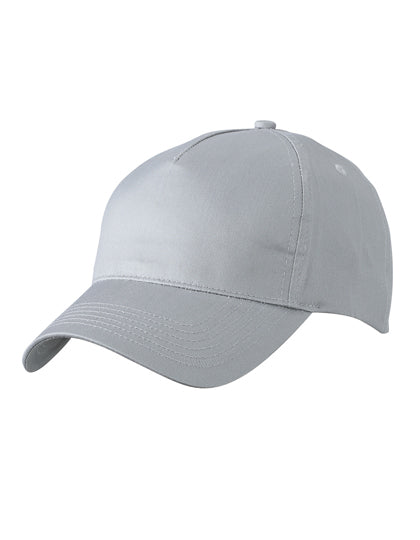 5-Panel Cap in Grey, Größe One Size