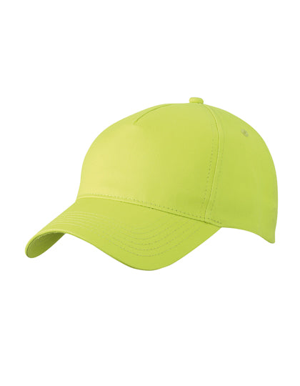 5-Panel Cap in Sunny Lime, Größe One Size