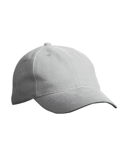 6 Panel Softlining Raver Cap in Light Grey, Größe One Size