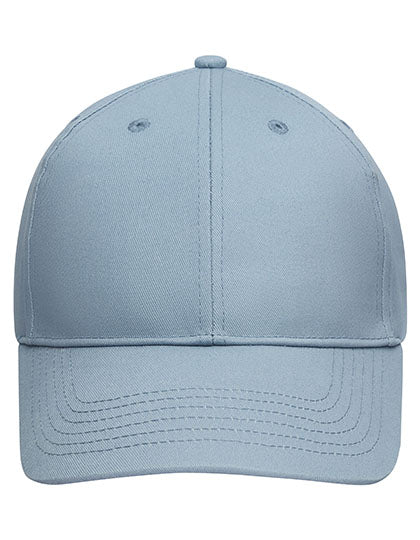 6 Panel Cap Bio Cotton in Milky-Blue, Größe One Size