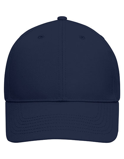 6 Panel Cap Bio Cotton in Navy, Größe One Size