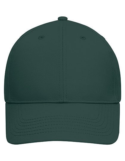 6 Panel Cap Bio Cotton in Smoky-Green, Größe One Size