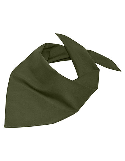 Triangular Scarf in Olive, Größe One Size