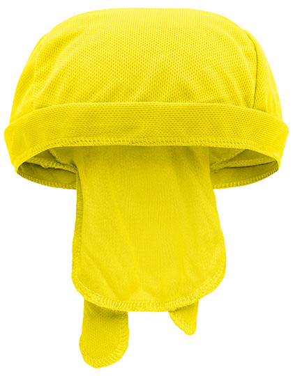 Functional Bandana Hat in Yellow, Größe One Size