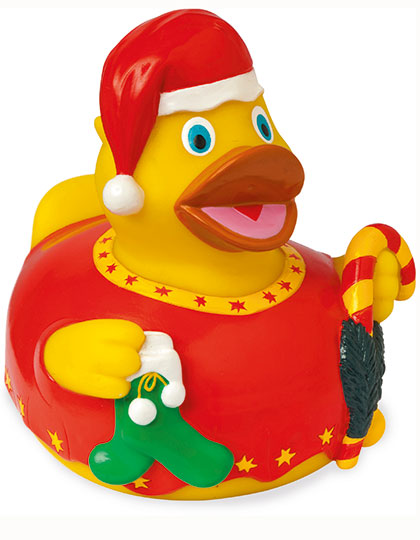Schnabels® Quietsche-Ente Weihnachten in Standard, Größe 80 mm