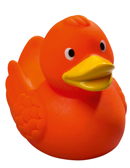 Schnabels® Quietsche-Ente in Orange, Größe 75 mm