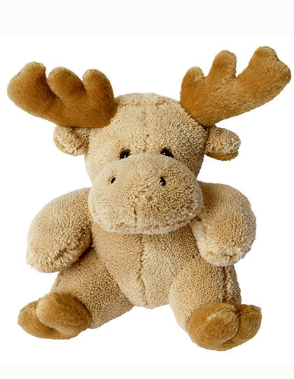 MiniFeet® Elch Caro in Beige, Größe 15 cm
