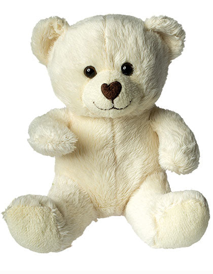 MiniFeet® Plüsch Bär Moritz in Creme, Größe 15 cm