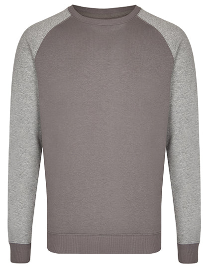 my mate - Men´s Crew Neck Sweat in Grey Solid, Größe 3XL