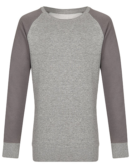 my mate - Men´s Crew Neck Sweat in Heather Grey, Größe 3XL