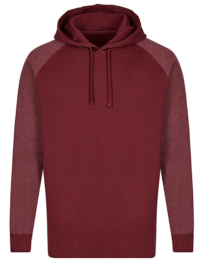 my mate - Men´s No Pocket Hoody in Burgundy, Größe 3XL