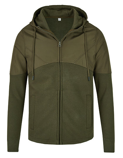 my mate - Unisex Sweat Jacket in Olive, Größe 3XL