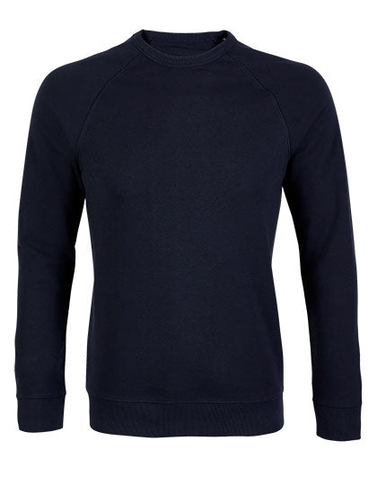 Men´s French Terry Sweatshirt Nelson in Night, Größe 4XL