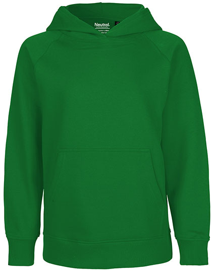 Kids´ Hoodie in Green, Größe 152/158