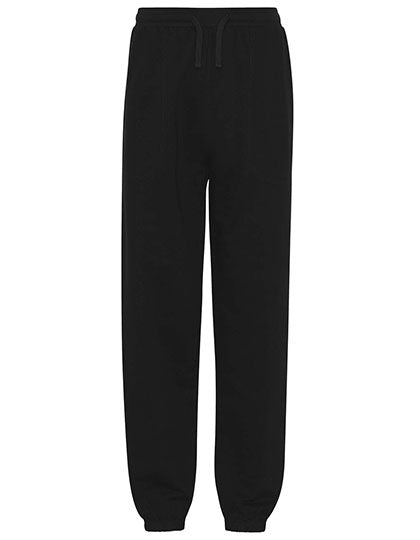 Unisex Sweatpants With Elastic Cuff in Black, Größe 3XL