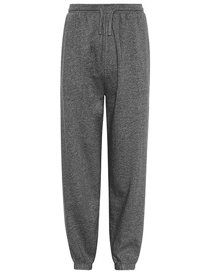 Unisex Sweatpants With Elastic Cuff in Dark Heather, Größe 3XL