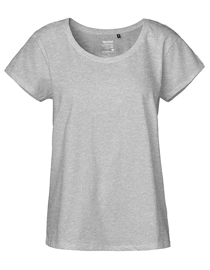Ladies´ Loose Fit T-Shirt in Sport Grey, Größe XXL