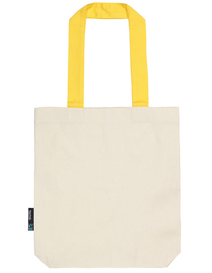 Twill Bag With Contrast Handles