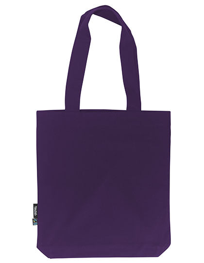 Twill Bag in Purple, Größe 38 x 42 x 7 cm