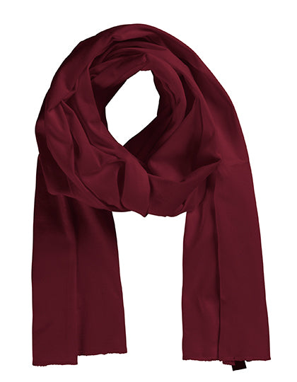 Scarf in Bordeaux, Größe 180 x 40 cm