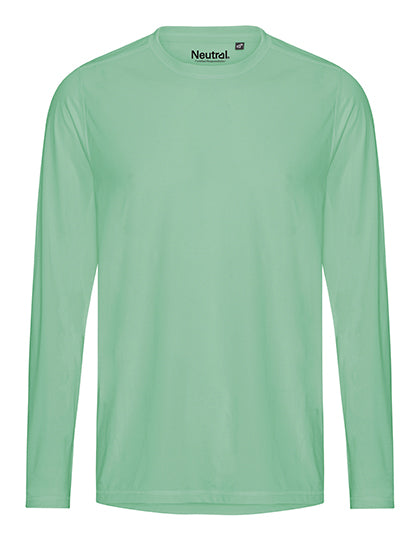 Recycled Performance Long Sleeve T-Shirt in Dusty Mint, Größe 3XL