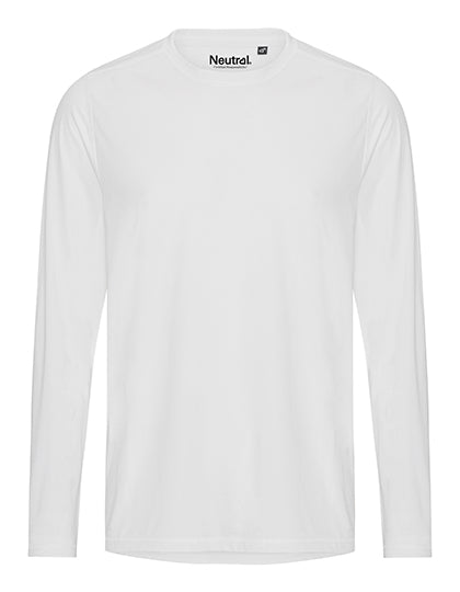 Recycled Performance Long Sleeve T-Shirt in White, Größe 3XL