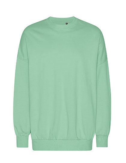 Oversized Sweatshirt in Dusty Mint, Größe 3XL
