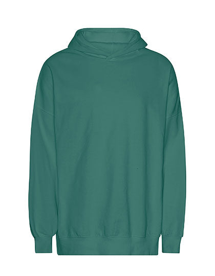 Oversized Hoodie in Teal, Größe 3XL