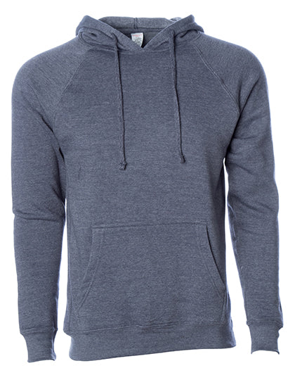 Unisex Midweight Special Blend Raglan Hooded Pullover in Midnight, Größe 3XL