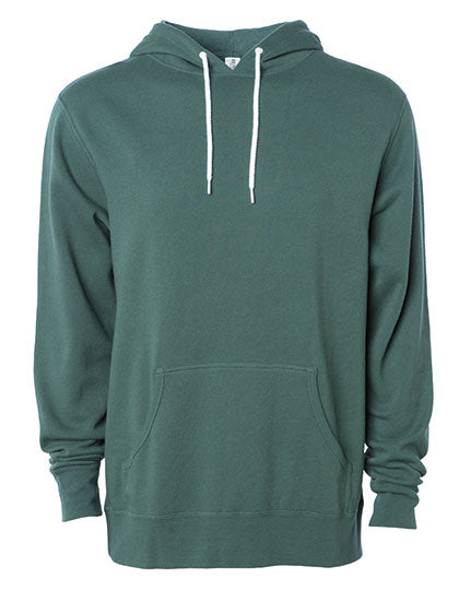 Unisex Lightweight Hooded Pullover in Alpine Green, Größe 3XL