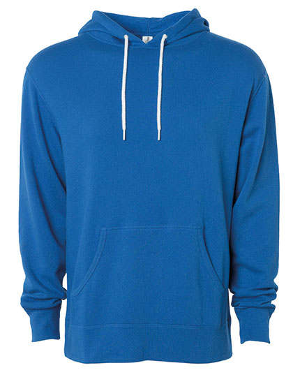Unisex Lightweight Hooded Pullover in Cobalt, Größe 3XL