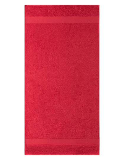 Handtuch in Red, Größe 140 x 70 cm