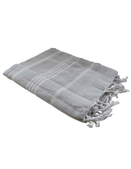 Hamam-Handtuch in Grey, Größe 180 x 100 cm