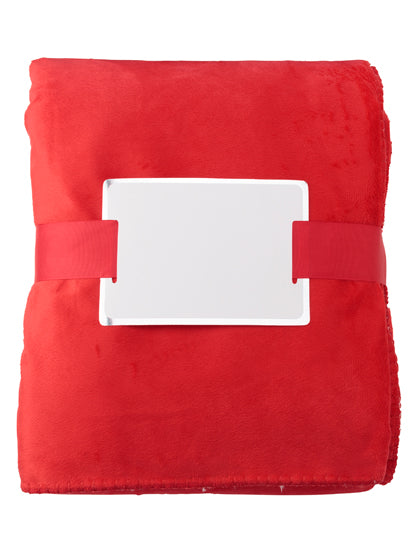 Picknickdecke Extrem in Red, Größe 120 x 155 cm