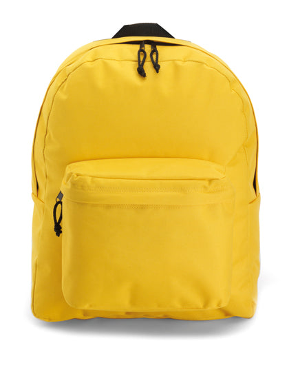Rucksack Basic in Yellow, Größe 37,5 x 14 x 44 cm