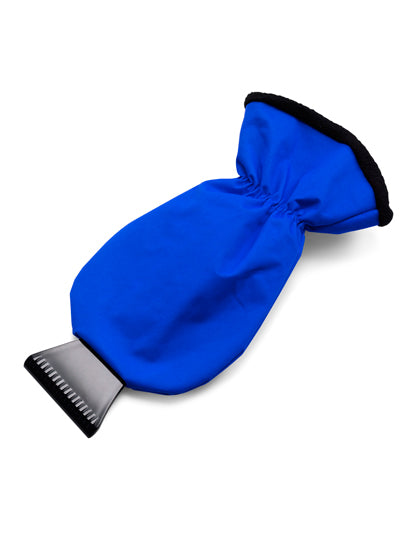 Eiskratzer mit XXL-Schutz-Handschuh in Cobalt Blue, Größe One Size