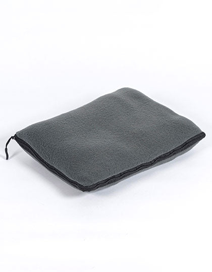 Mikrofleece-Decken-Kissen-Set Recycled