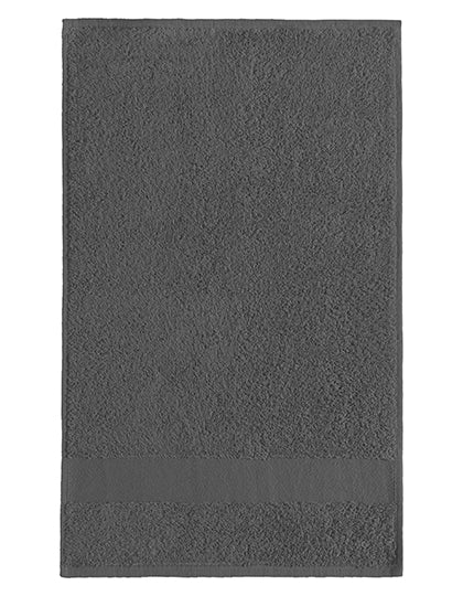 Gästehandtuch in Dark Grey, Größe 50 x 30 cm