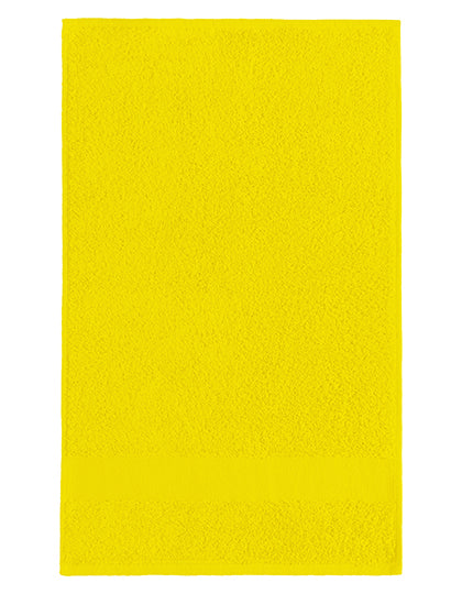 Gästehandtuch in Yellow, Größe 50 x 30 cm