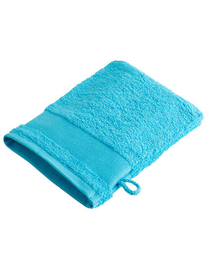 Waschlappen in Babyblue, Größe 21 x 16 cm