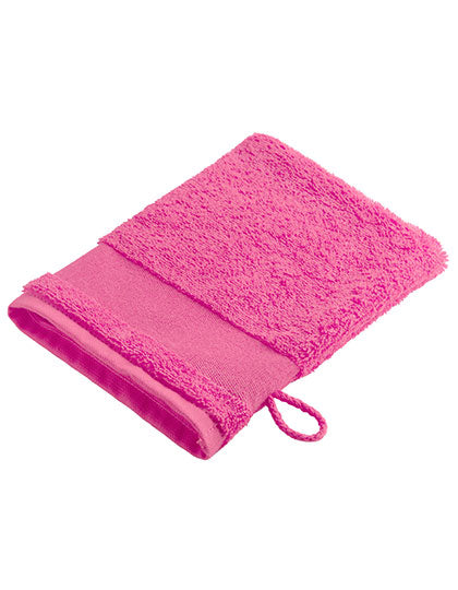 Waschlappen in Pink, Größe 21 x 16 cm