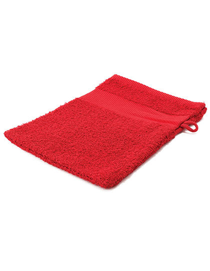 Waschlappen in Red, Größe 21 x 16 cm