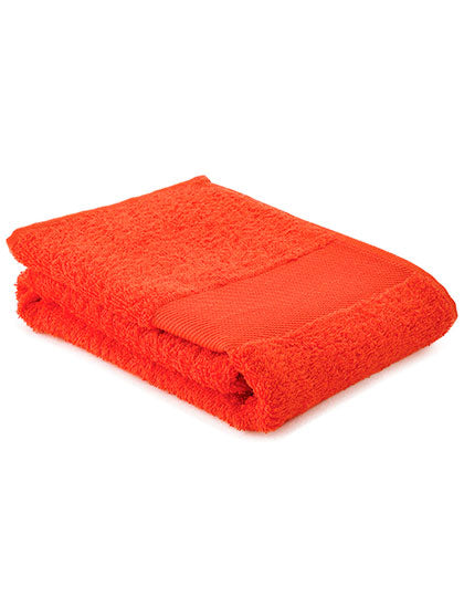 Fitness Handtuch in Orange, Größe 130 x 30 cm