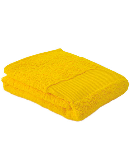 Fitness Handtuch in Yellow, Größe 130 x 30 cm