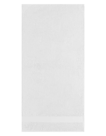 First Class Badetuch in White, Größe 140 x 70 cm