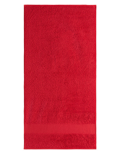 First Class Handtuch in Red, Größe 100 x 50 cm
