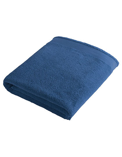 First Class Strandhandtuch in Navy, Größe 180 x 100 cm